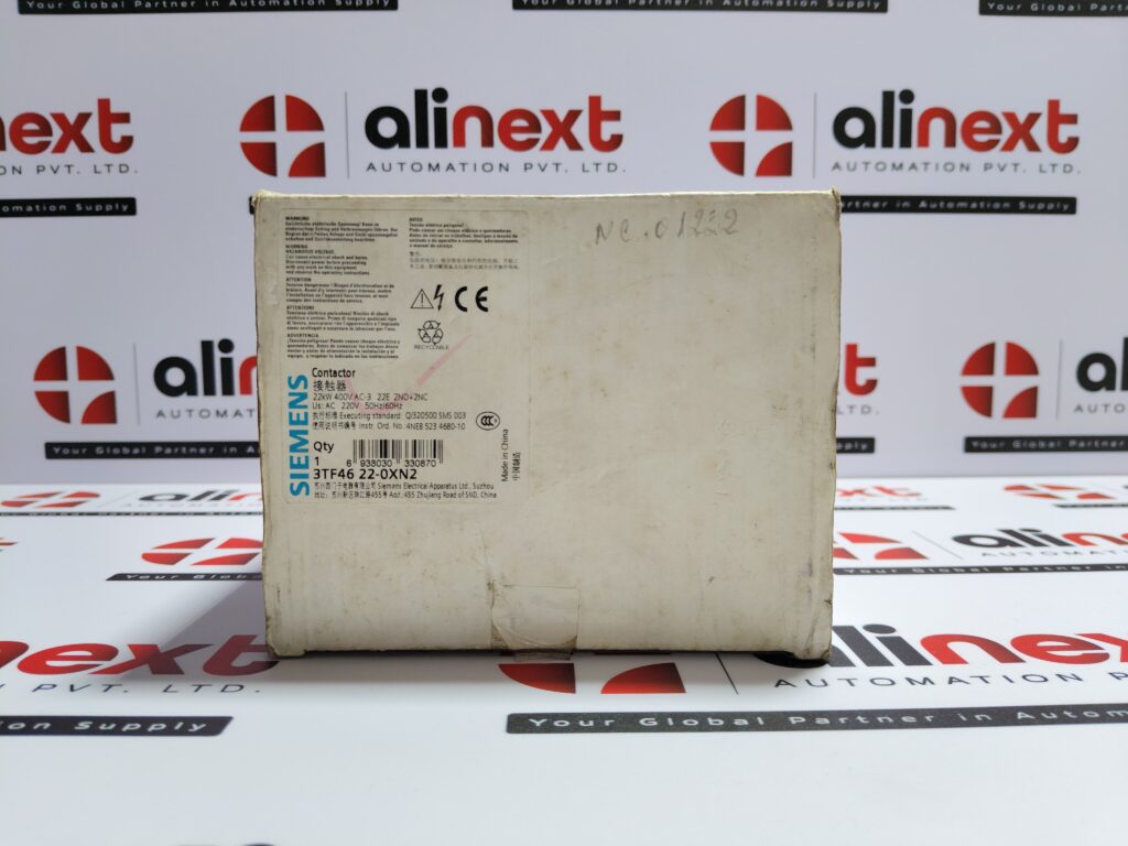 Seimens Magnetic Contactor | 3TF46 22-0XN2 | 3TF46 | 3TF46220XN2 | 3TF46