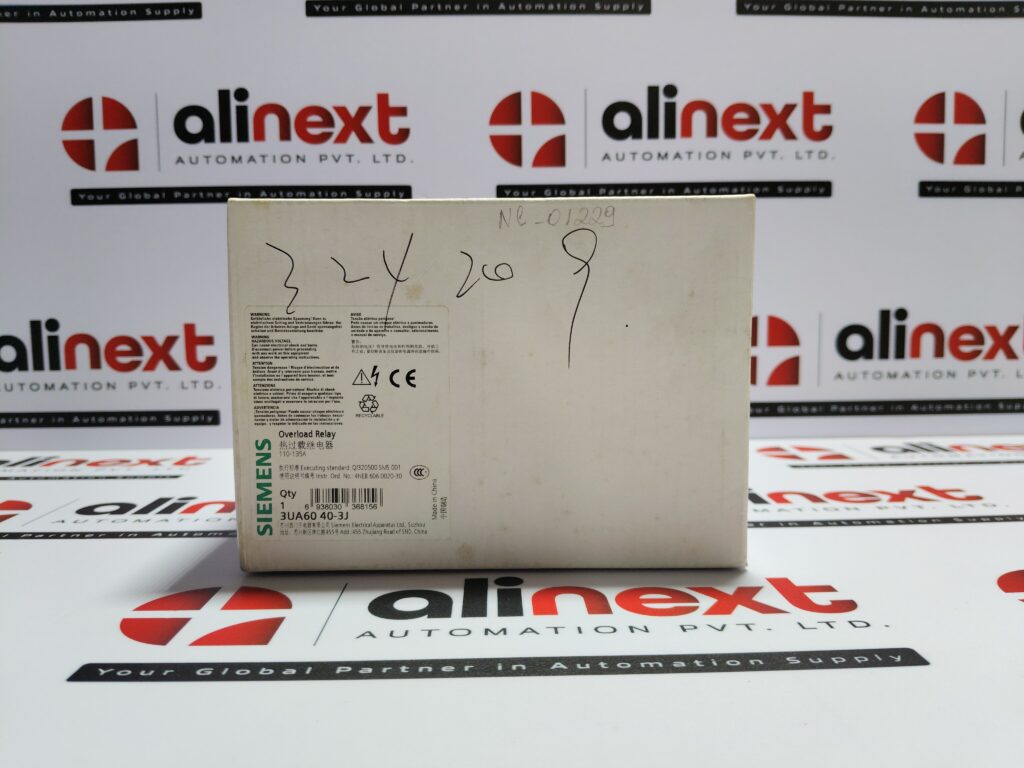 Seimens Overload Relay | 3UA60 40-3J | 3UA60403J