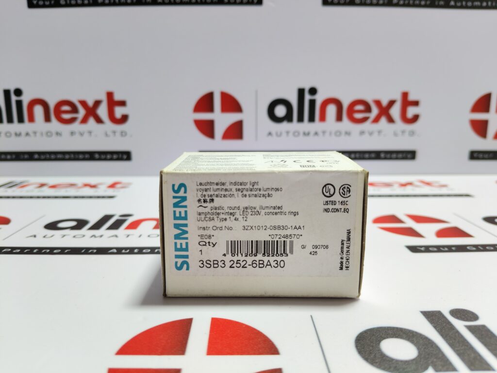 Seimens Pushbutton | 3SB3 252-6BA30 | 3SB32526BA30