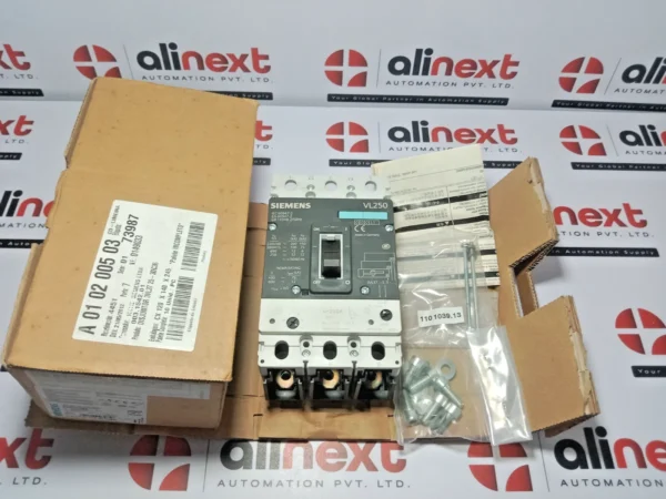 Siemens 3VL3725-3DC36-0AA0 VL 3-Pole 250A circuit breaker