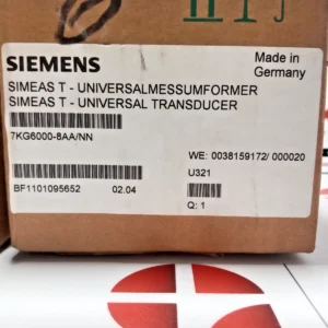 Siemens 7KG6000-8AA NN Ultrasonic Transducer – New 4-20mA Modbus RT