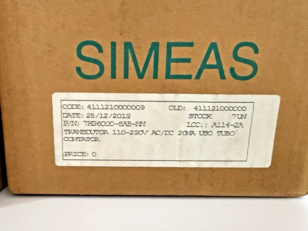 Siemens 7KG6000-8AB/NN Digital Transducer | 7KG60008AB/NN