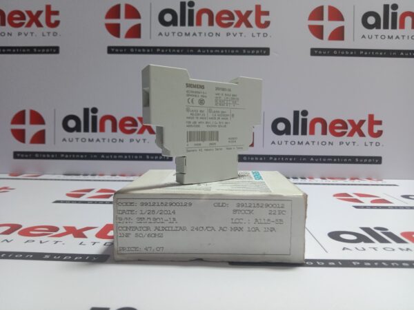 Siemens Auxiliary Contact Block 3RV1901-1A
