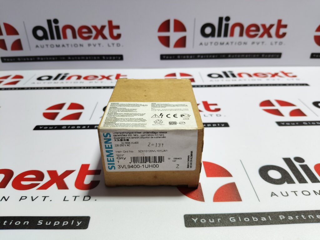 Siemens | Circuit Breaker Undervoltage Release | 3VL9400-1UH00 | 3VL94001UH00