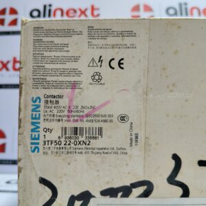 Siemens Contactor 3TF50 22-0XN2