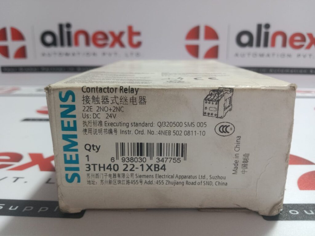 Siemens Contactor Relay 3TH40 22-1XB4-image 01