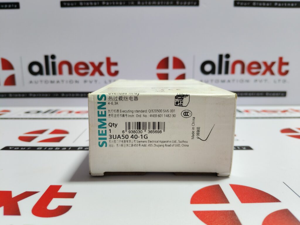 Siemens | Overload Relay | 3UA50 40-1G | 3UA50401G