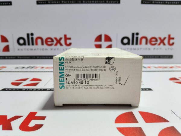 Siemens | Overload Relay | 3UA50 40-1G | 3UA50401G