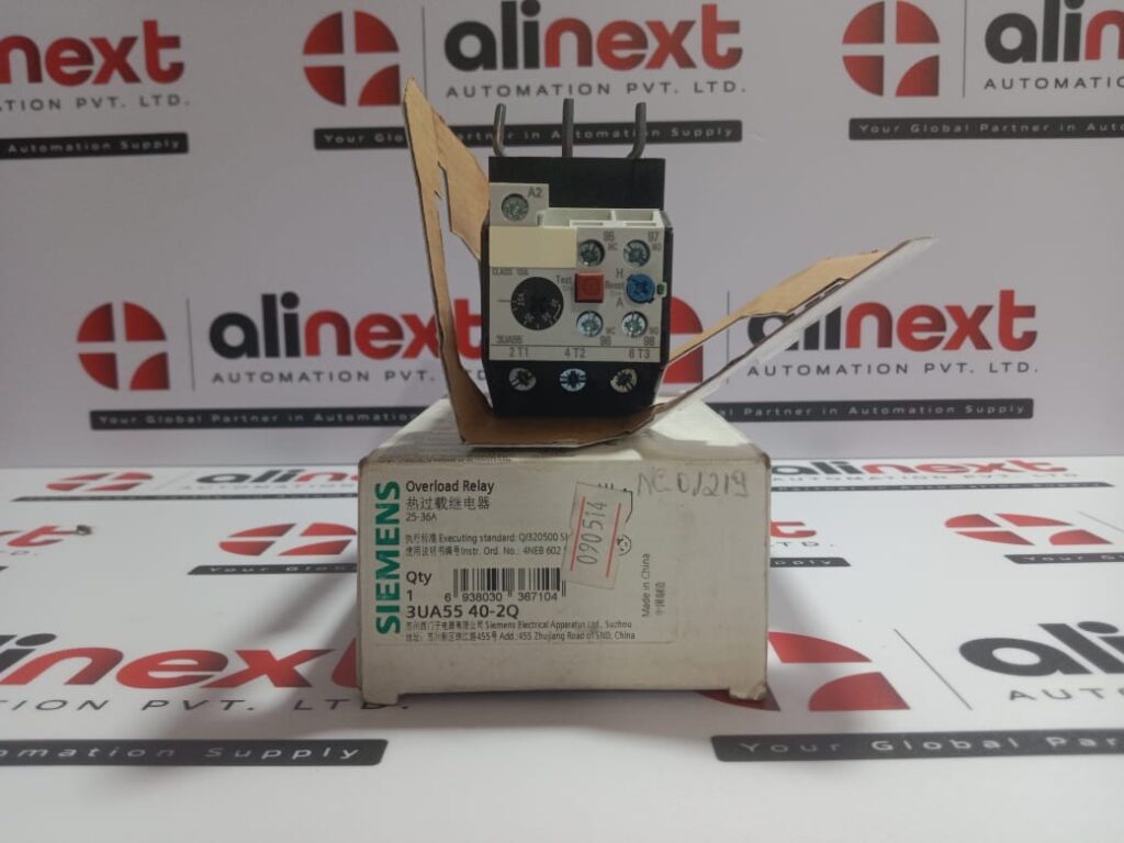 Siemens Overload Relay 3UA55 40-2Q