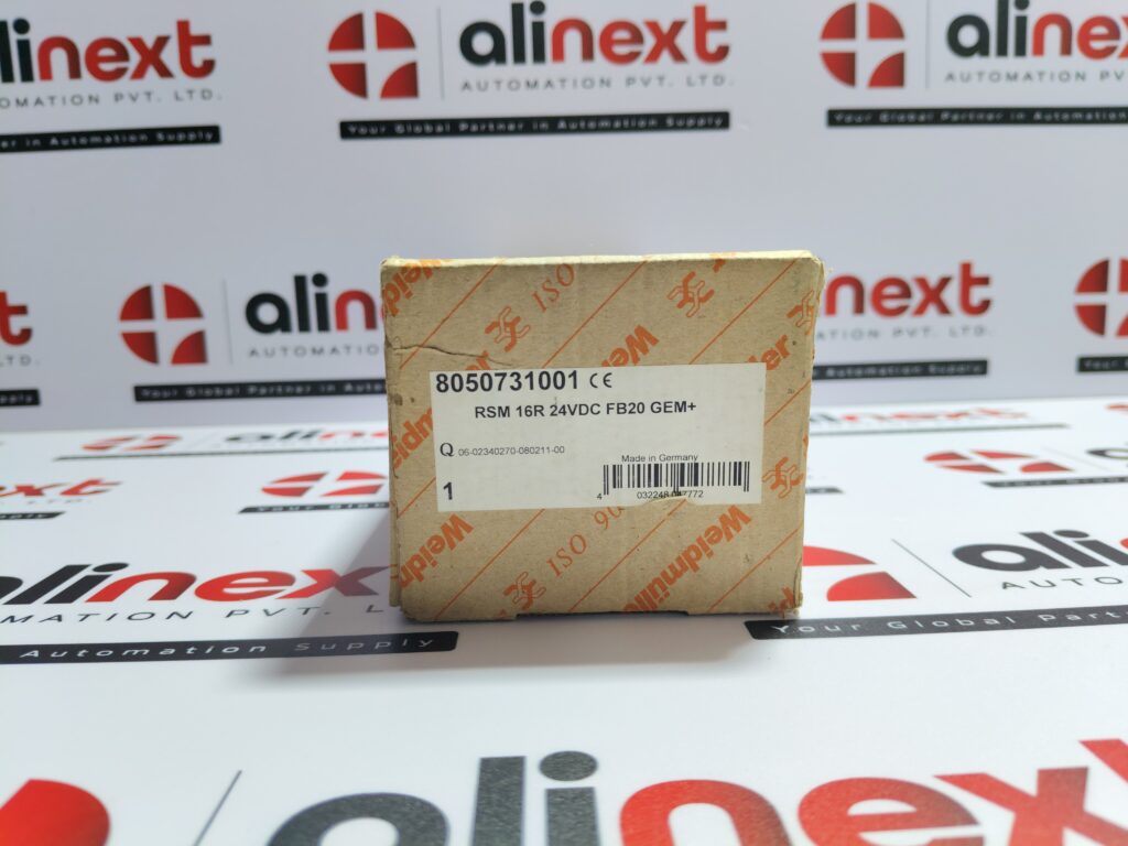 Weidmuller 8050731001 | RSM 16R 24VDC | 793.105.021