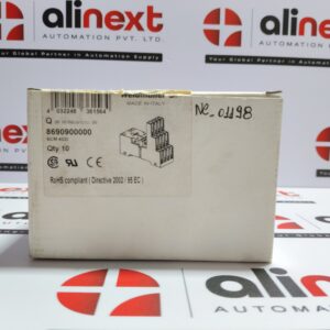 10 Pcs of Weidmüller Relay Socket SCM4CO | 8690900000 | SCM 4CO