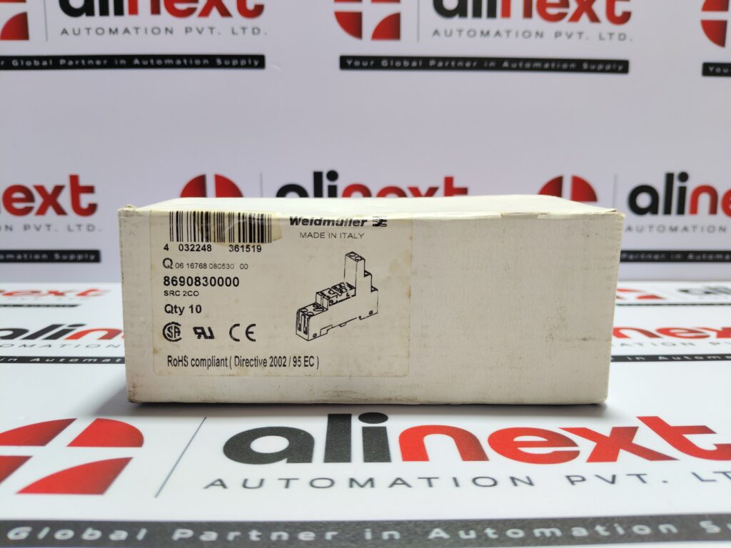 Weidmüller Relay Socket | SRC 2CO 8690830000 | SRC2CO