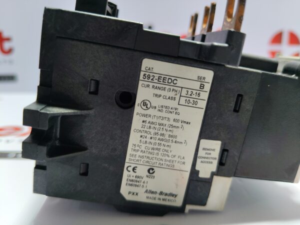 Allen Bradley 592-EEDC B Overload Relay 592EEDC B 3.2-16A