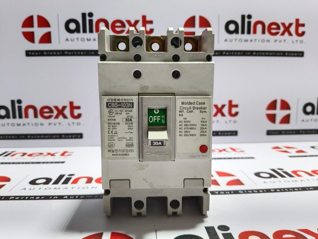 Cheil Electric CBS-103N Circuit Breaker CBS103N 3P3E 30Amp 125AF