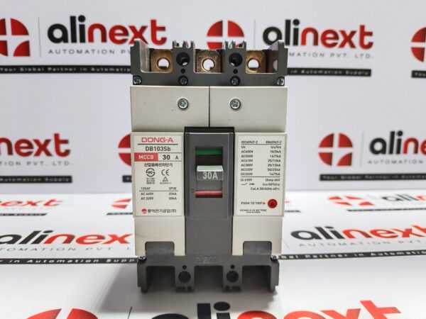 Dong-A Electric DB 103Sb Circuit Breaker DB103Sb 3P 30A 460VAC 25kA