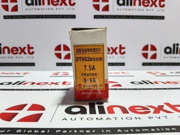 Dong-A Electric DTH22b Thermal Overload Relay DTH-22b 7.5A