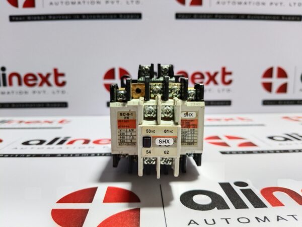 Fuji Electric Contactor SC-5-1 with Auxiliary Contact Block SZ-A11