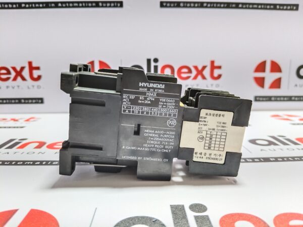 Hyundai Contactor with Auxiliary Contact Block HAB22 HMX