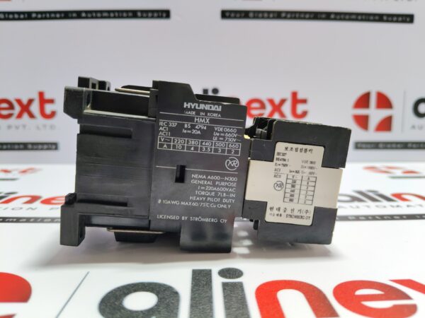 Hyundai Contactor with Auxiliary Contact Block HMX HAC13