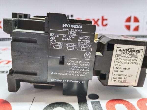 Hyundai Control Relay with Coil Module & Block HMX 20A | LA6 DK01 | HOKZL1