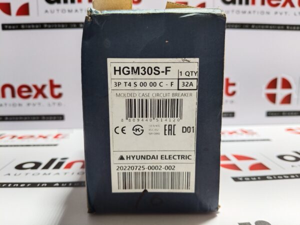 Hyundai HGM30S-F Circuit Breaker HGM 30S 3Pole 32Amp