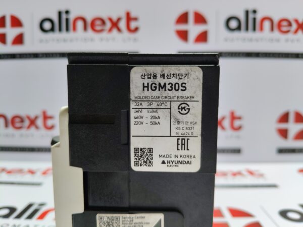 Hyundai HGM30S-F Circuit Breaker HGM 30S 3Pole 32Amp
