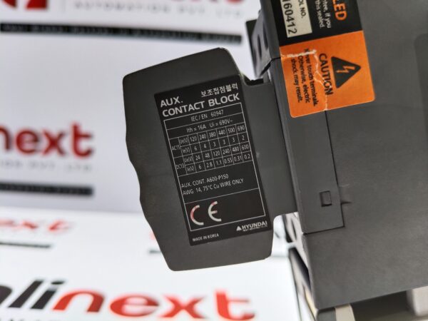 Hyundai UAB40 UTH32H UMC25 Contactor with Relay UAB 40 UTH 32H UMC 25