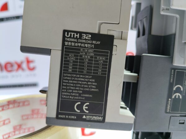 Hyundai UAB40 UTH32H UMC25 Contactor with Relay UAB 40 UTH 32H UMC 25