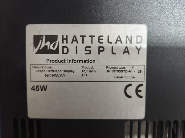 Jakob Hatteland JH 15T03STD-A1 Position Monitoring System JH 15T03STD-A1-301