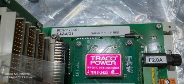 Kongsberg EA-300 GL PCB Card EA-300/GL Sr. No. 0710