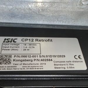 Kongsberg ISIC Display CP12 Retrofit 06612-001 | 01D1912029 | 402584