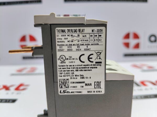 LS Electric MT-32/2H Thermal Overload Relay MT 32