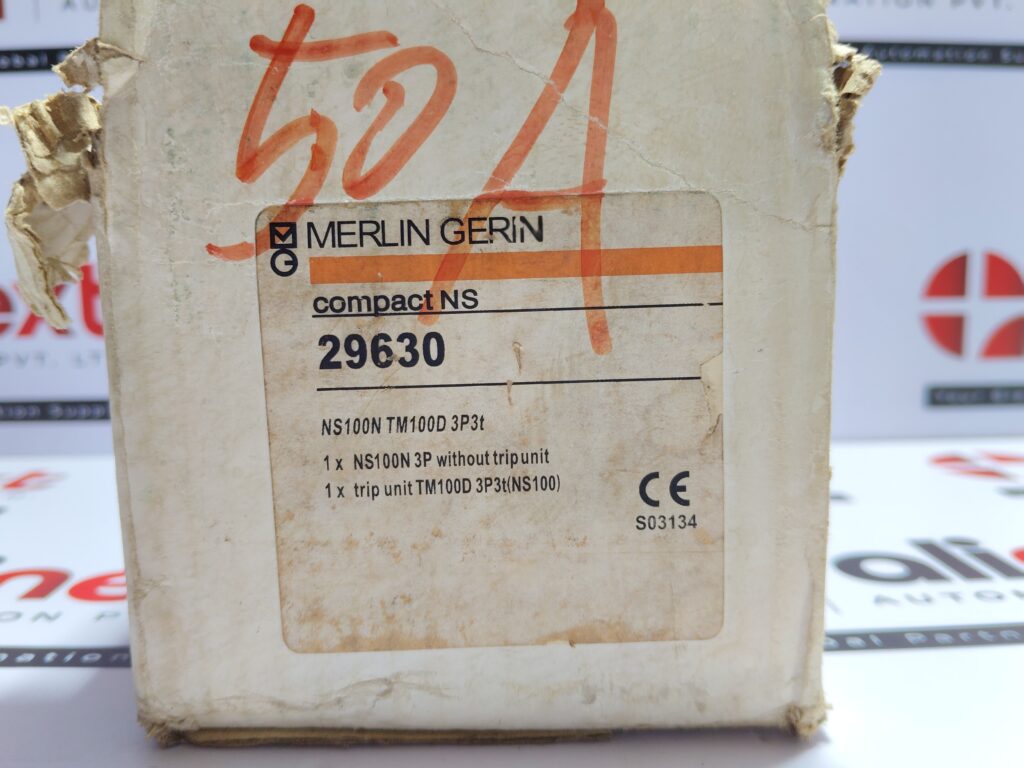 Merlin Gerin NS100N Molded Case Circuit Breaker 50A 3P