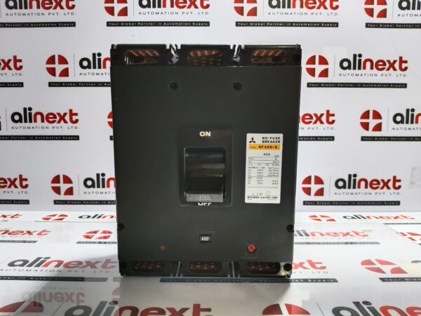 Mitsubishi No Fuse Breaker NF400-S 400AMP 3Pole 600VAC