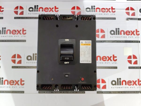 Mitsubishi No Fuse Breaker NF400-S 400AMP 3Pole 600VAC