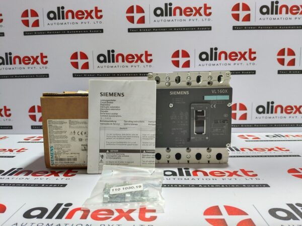 Siemens 3VL1702-1EA46-0AD1 Circuit Breaker VL160X N 4-Pole 20A