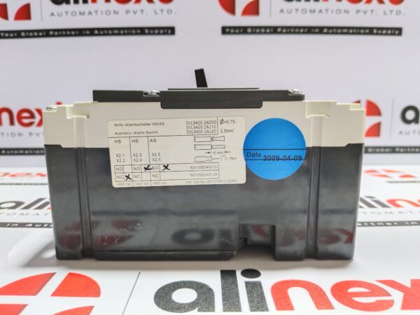 Siemens 3VL1702-1EA46-0AD1 Circuit Breaker VL160X N 4-Pole 20A