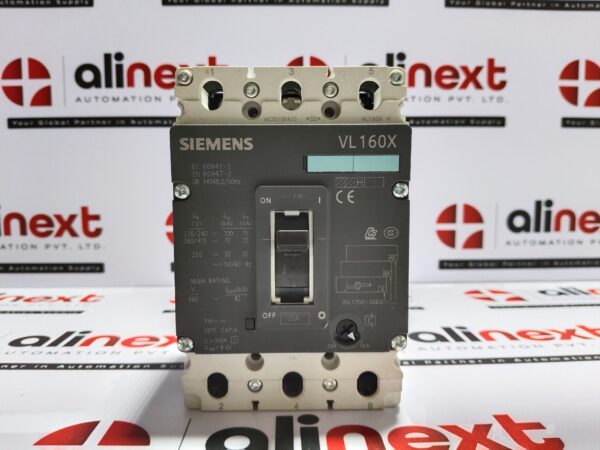 Siemens 3VL1702-2DD36-0AD1 Circuit Breaker VL160X H 3-Pole 20A