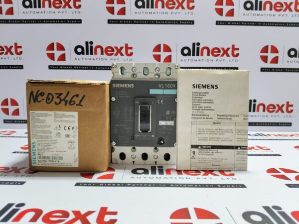 Siemens 3VL1703-1DD33-8TB1 Circuit Breaker VL160X N 3-Pole 32A