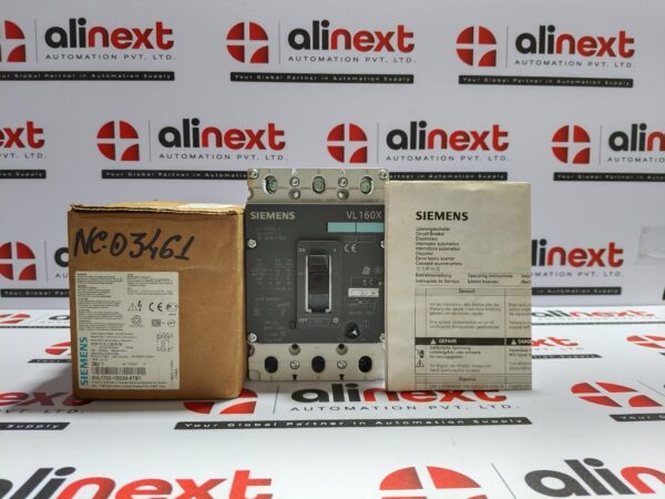 Siemens 3VL1703-1DD33-8TB1 Circuit Breaker VL160X N 3-Pole 32A