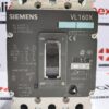 Siemens 3VL1703-1DD33-8TB1 Circuit Breaker VL160X N 3-Pole 32A