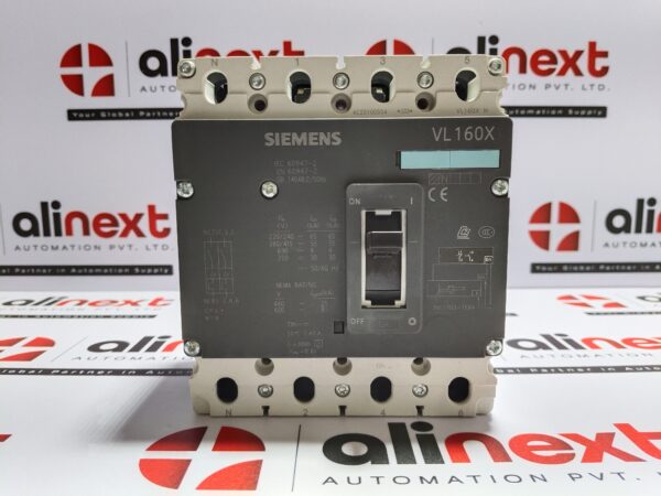 Siemens 3VL1703-1EA46-0AD1 Circuit Breaker VL160X N 4-Pole 32A