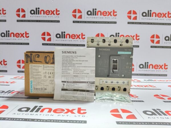 Siemens 3VL2706-3TF46-0AD1 Circuit Breaker VL160L 4-Pole 63A