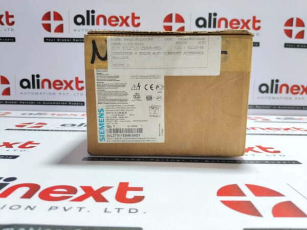 Siemens 3VL2710-1EM46-0AD1 Circuit Breaker VL160N 4-Pole 100A