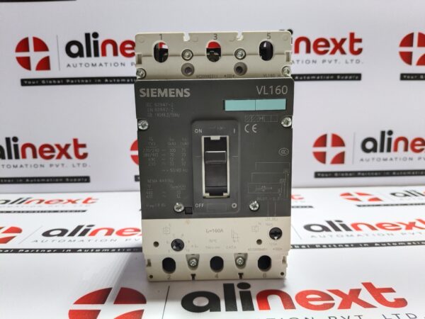 Siemens 3VL2716-2DC36-0AA0 Circuit Breaker VL160H 3-Pole 160A