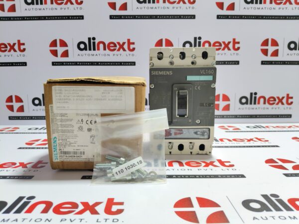 Siemens 3VL2716-3AE36-0AD1 Circuit Breaker VL160L 3-Pole 160A