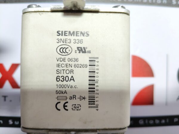 Siemens Sitor Highspeed Semiconductor Fuse 3NE3 336