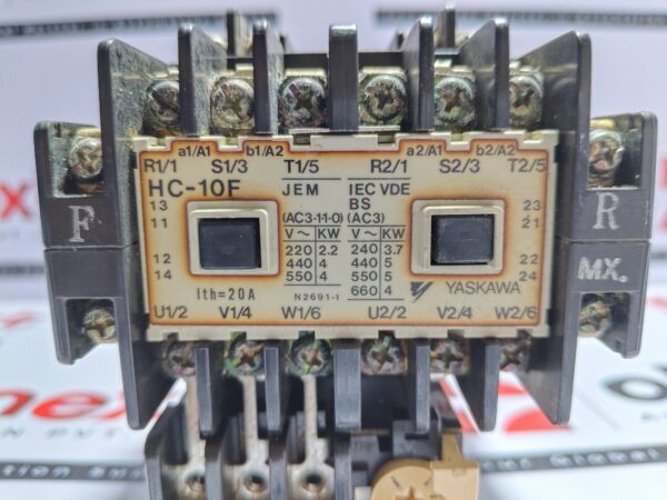Yaskawa Contactor with Relay HC-10F | RH-13/() M