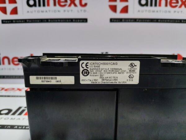 2x GE Fanuc IC670MDL930CAK Module With IC670CH01CAG Barrier