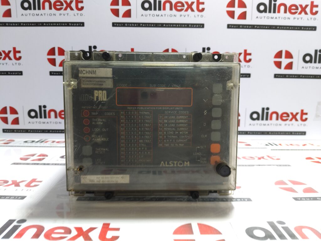 Alstom Motpro Mchnm Protection Relay MCHNM01H1AB0500A